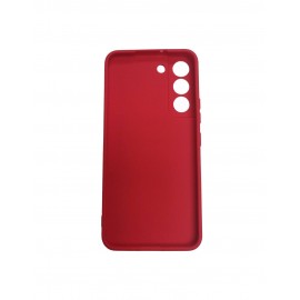 Husa spate cu logo pentru Samsung Galaxy S21 Plus Roșie