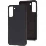 Husa spate fără logo pentru Samsung Galaxy S21FE Neagră