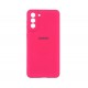 Husa spate cu logo pentru Samsung Galaxy S22 Plus Roz
