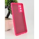Husa spate cu logo pentru Samsung Galaxy S22 Plus Roz