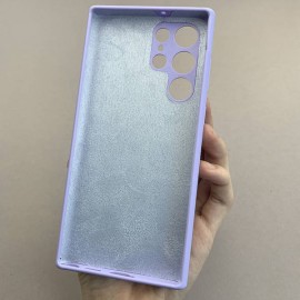 Husa spate fara logo pentru Samsung Galaxy S22 Ultra Lavandă