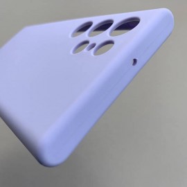 Husa spate fara logo pentru Samsung Galaxy S22 Ultra Lavandă