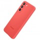 Husa spate cu logo pentru Samsung Galaxy S22 Roșie