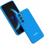 Husa spate cu logo pentru Samsung Galaxy S23 Plus Albastru-deschis