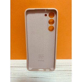 Husa spate cu logo pentru Samsung Galaxy S23 Plus Cafeniu-deschis