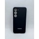Husa spate cu logo pentru Samsung Galaxy S23 Plus Neagră