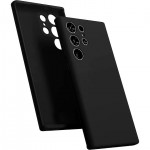 Husa spate fara logo pentru Samsung Galaxy S23 Ultra Neagră