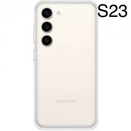 Husa spate fara logo pentru Samsung Galaxy S23 Transparentă