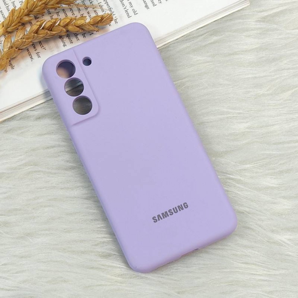 Husa spate cu logo pentru Samsung Galaxy S23 Lavanda