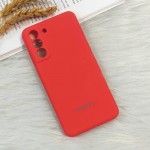 Husa spate cu logo pentru Samsung Galaxy S23 Rosie