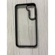 Husa Din Silicon Policarbonată Transparentă Samsung Galaxy S23 Neagra