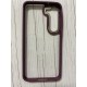Husa Din Silicon Policarbonată Transparentă Samsung Galaxy S23 Bordo