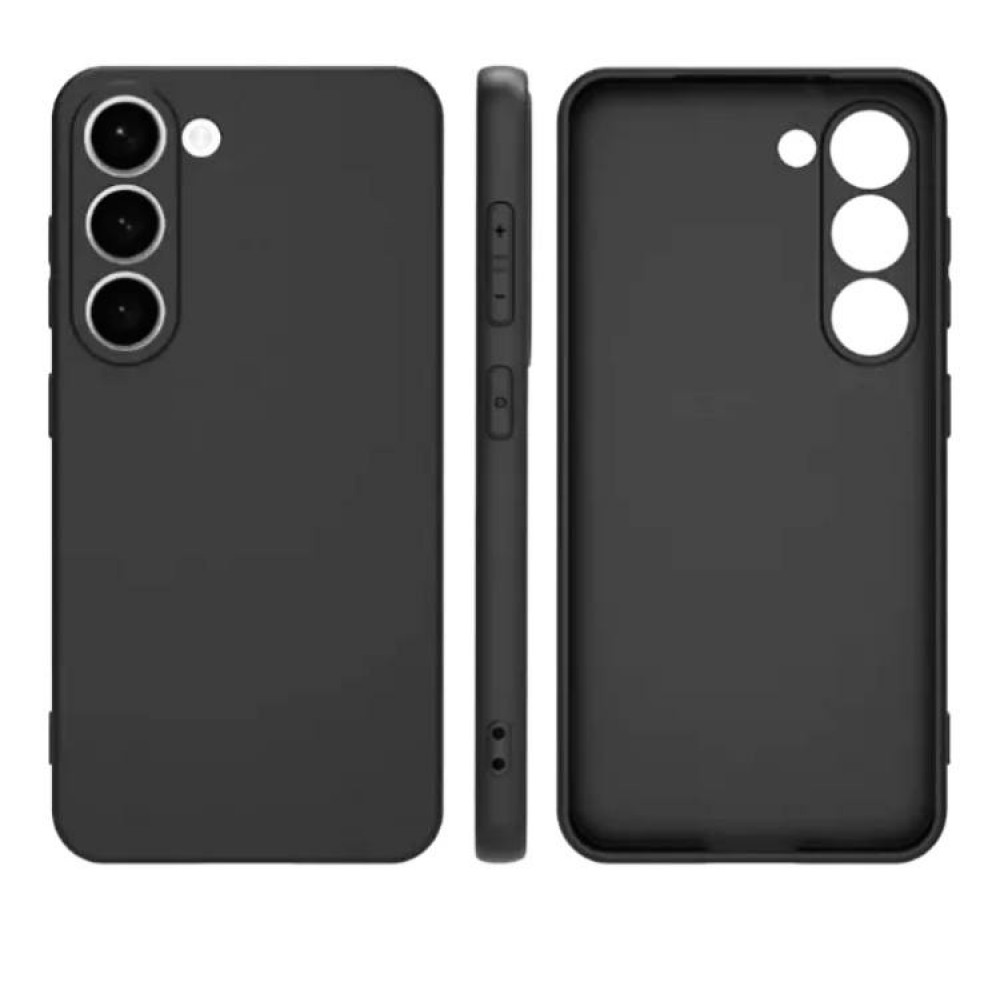 Husă spate fără logo pentru Samsung Galaxy S24 Plus Neagră