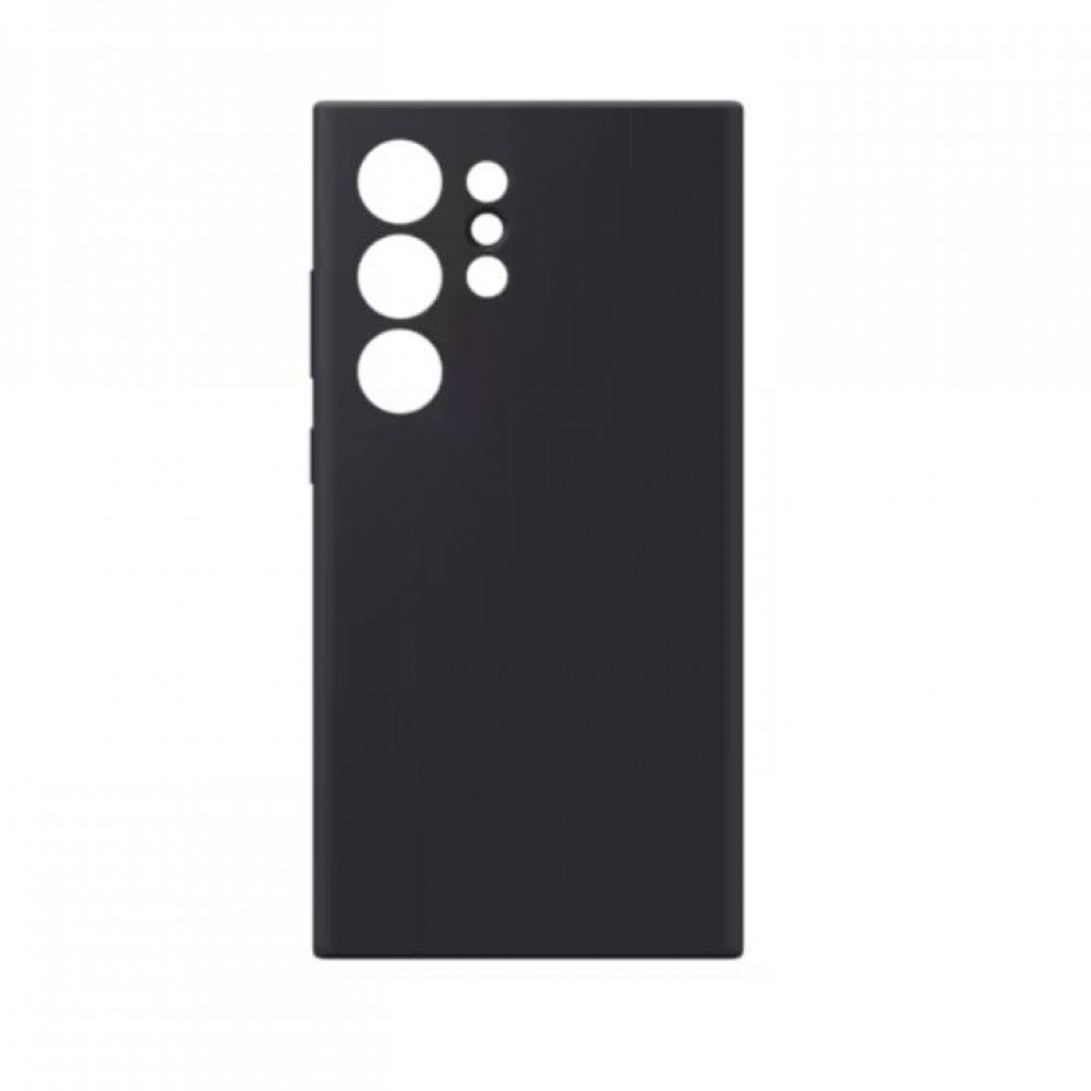Husă spate fără logo pentru Samsung Galaxy S24 Ultra Neagră