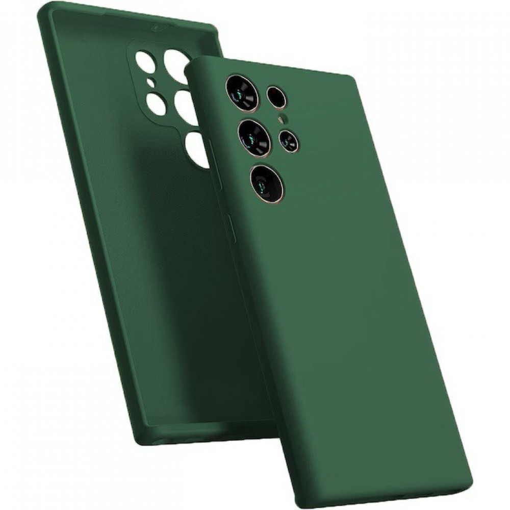 Husă spate fără logo pentru Samsung Galaxy S24 Ultra Verde