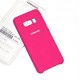 Husa spate cu logo pentru Samsung Galaxy S8 Plus Roz