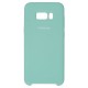 Husa spate cu logo pentru Samsung Galaxy S8 Plus Turcuaz