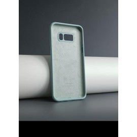 Husa spate cu logo pentru Samsung Galaxy S8 Plus Turcuaz