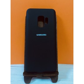 Husa spate cu logo pentru Samsung Galaxy S9 Neagră