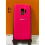 Husa spate cu logo pentru Samsung Galaxy S9 Roz