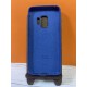 Husa spate cu logo pentru Samsung Galaxy S9 Albastră