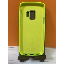 Husa spate cu logo pentru Samsung Galaxy S9 Galbenă