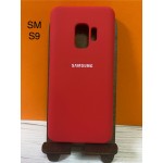 Husa spate cu logo pentru Samsung Galaxy S9 Roșie