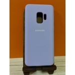 Husa spate cu logo pentru Samsung Galaxy S9 Violet-deschis