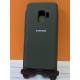 Husa spate cu logo pentru Samsung Galaxy S9 Verde-închis