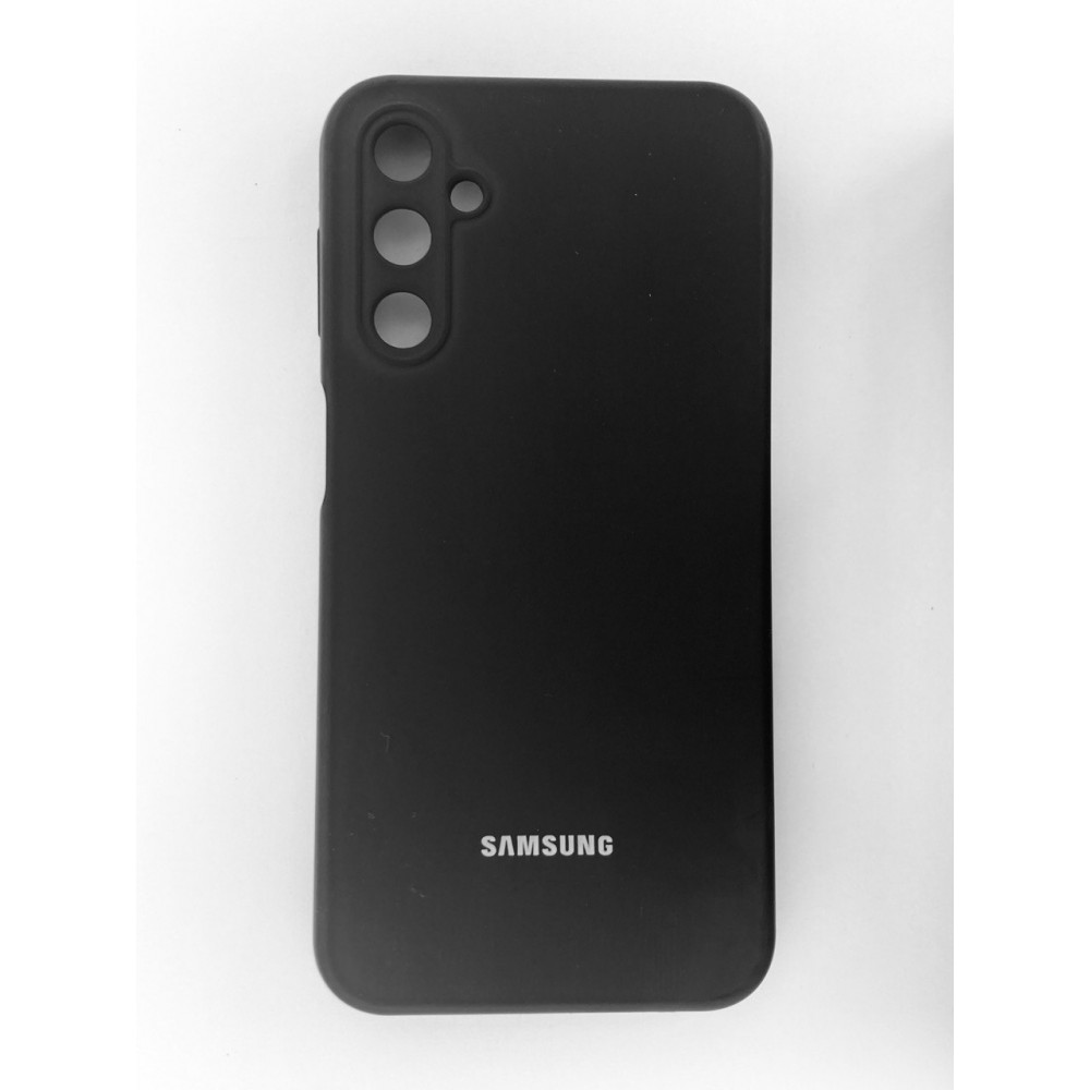 Husa spate cu logo pentru Samsung Galaxy A04s Negru