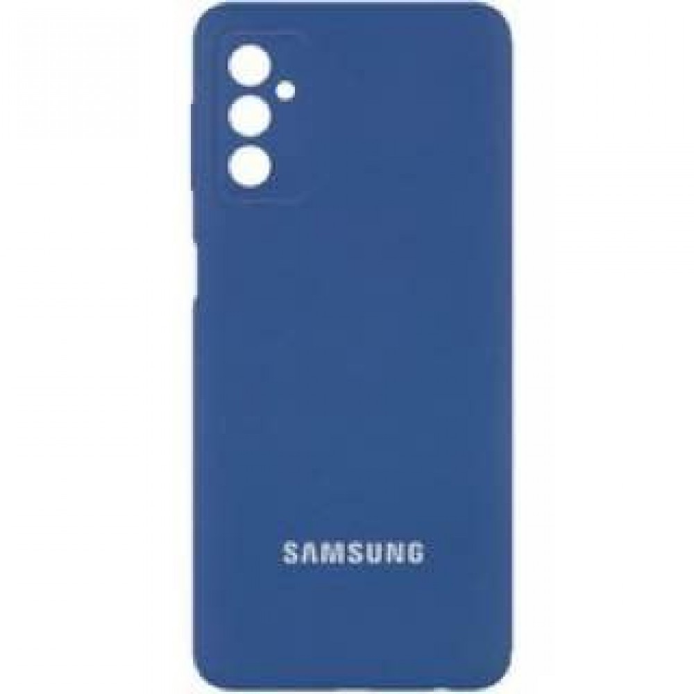 Husa spate cu logo pentru Samsung Galaxy A04s Albastră