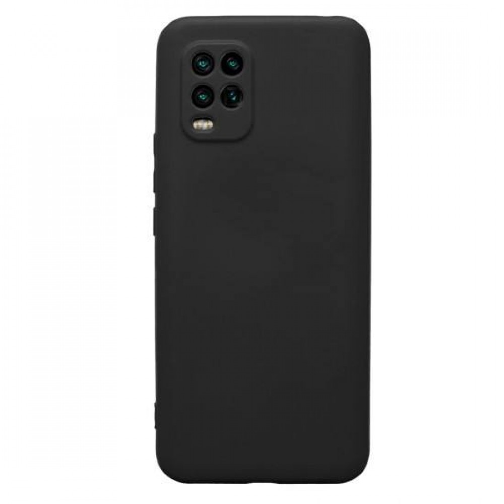 Husă spate fara logo pentru Xiaomi Mi 10 Lite Neagră