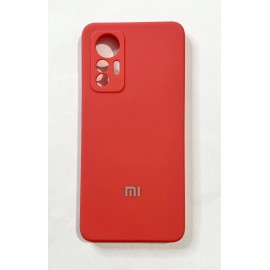 Husă spate cu logo pentru Xiaomi 12 Lite Roșie