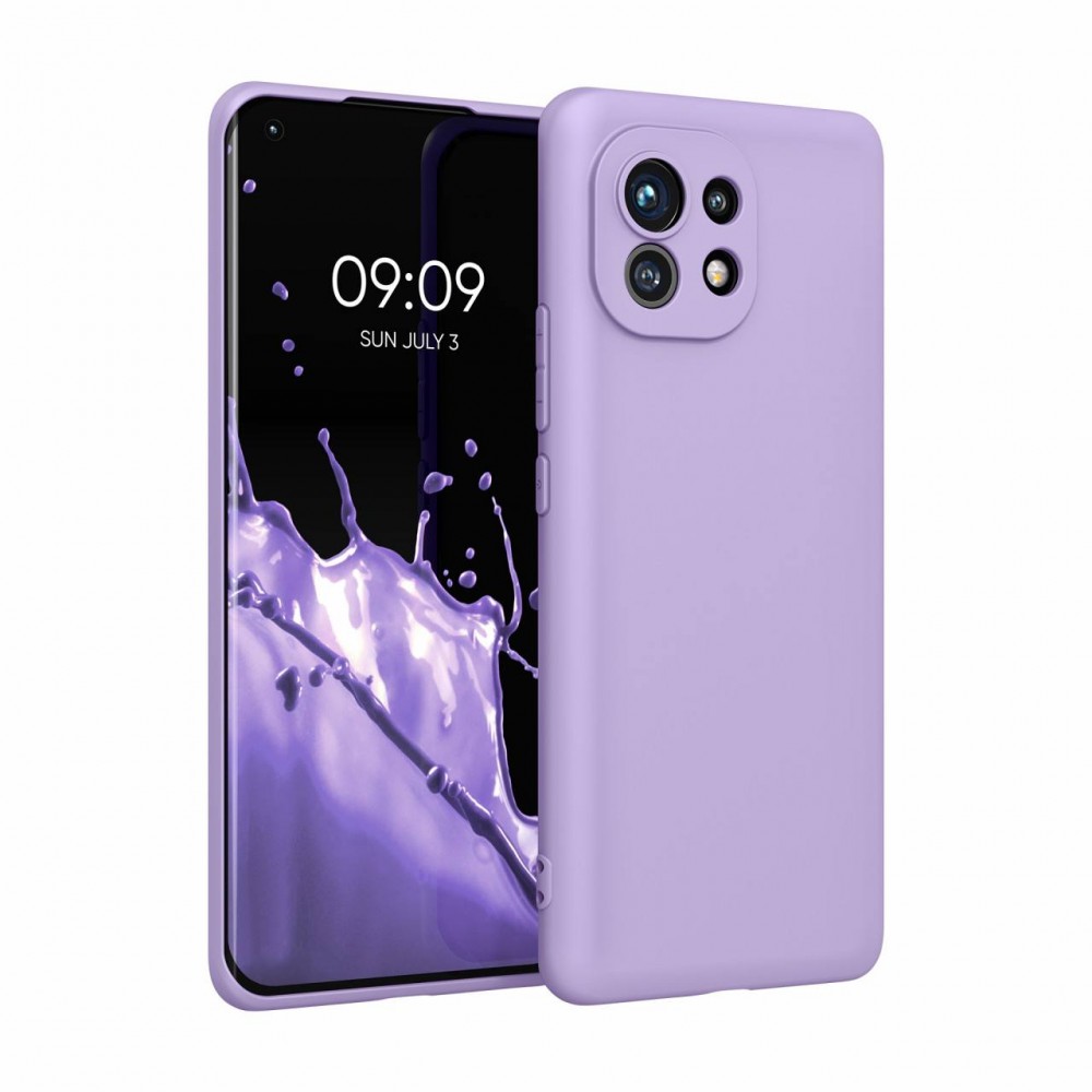 Husă spate fara logo pentru Xiaomi Mi 11 Lavandă