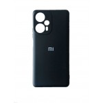Husă spate cu logo pentru Xiaomi Mi Poco X4 GT Neagră
