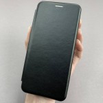 Husă carte pentru Xiaomi Poco M3 Neagră