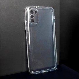 Husă spate fara logo pentru Xiaomi Poco M3 Transparentă