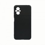 Husă spate fara logo pentru Xiaomi Poco M5 4G Neagră