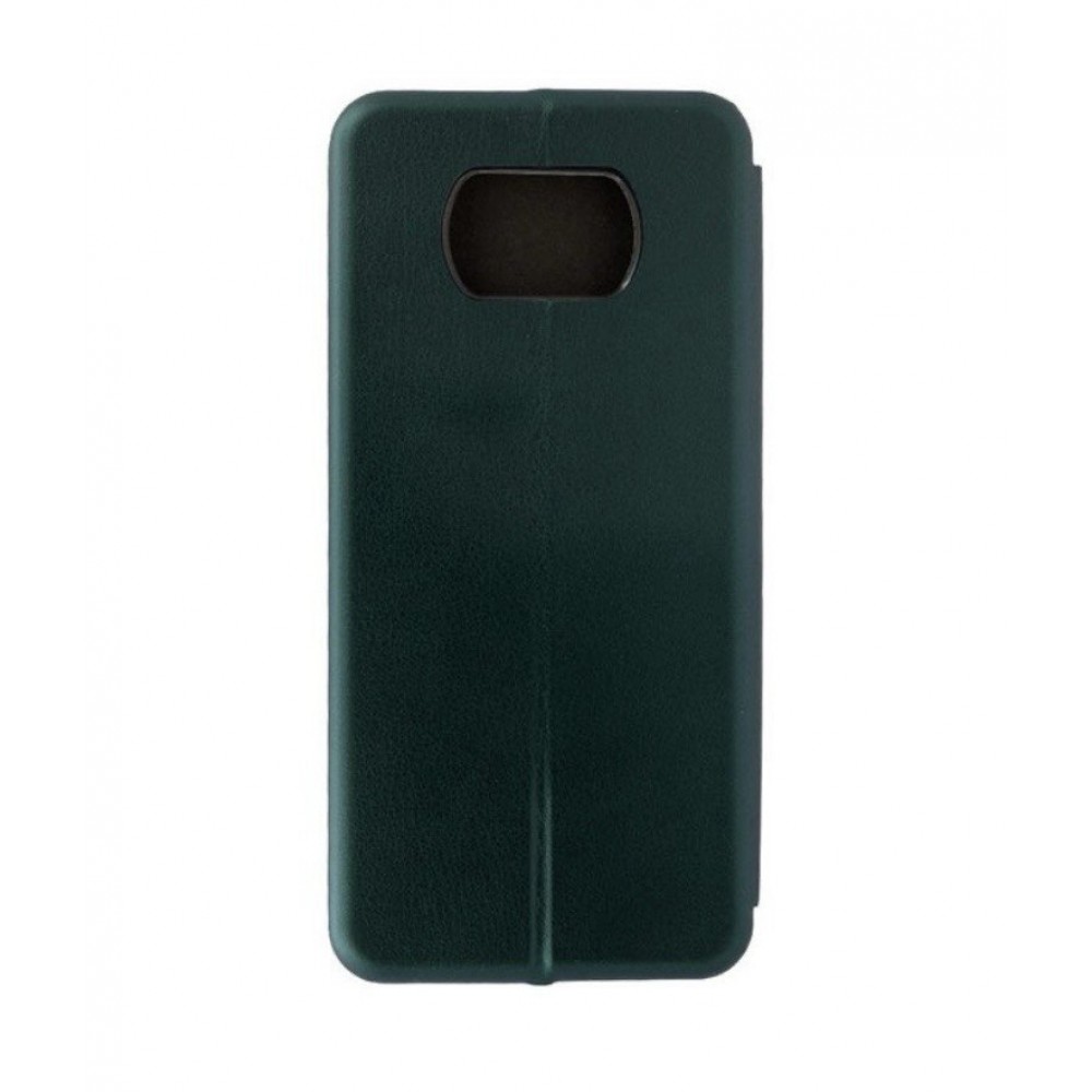 Husă carte pentru Xiaomi Poco X3 Verde-închis