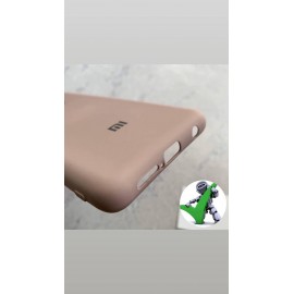 Husă spate cu logo pentru Xiaomi Mi Poco X3 NFC Cafeniu-deschis