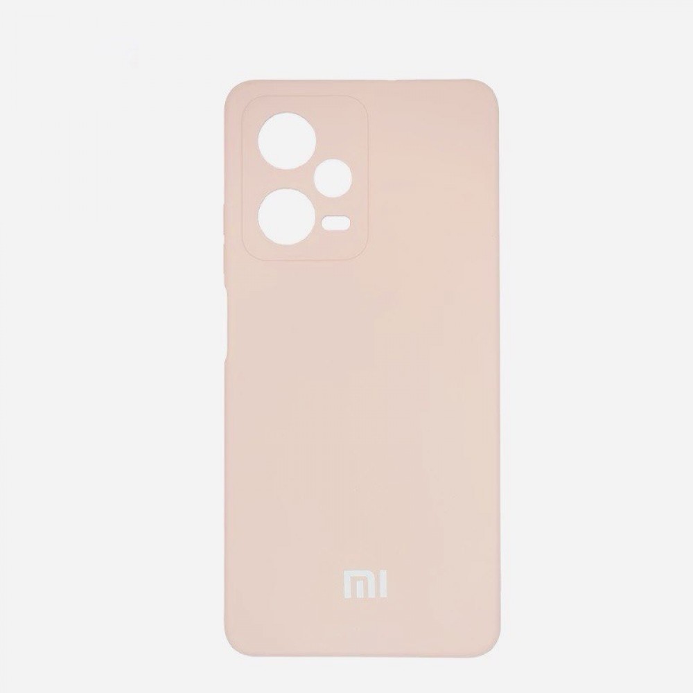 Husă spate cu logo pentru Xiaomi Poco X5 Cafeniu-deschis