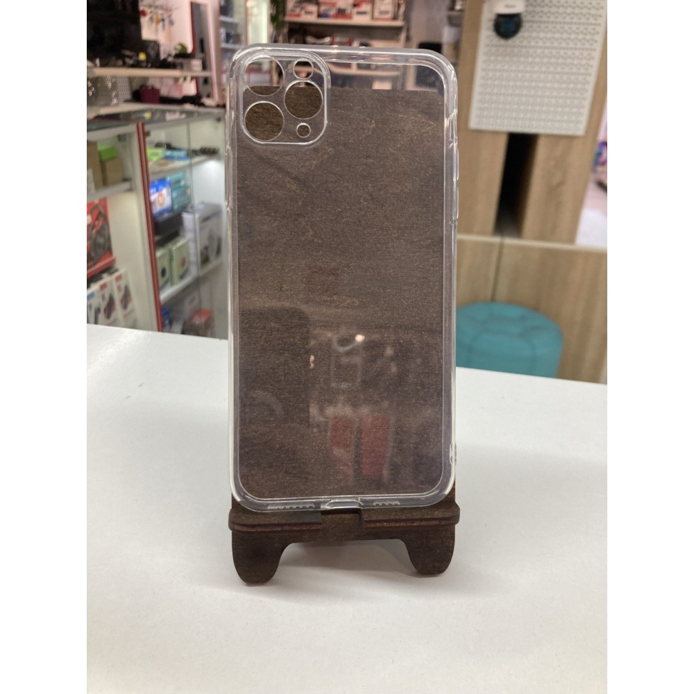 Husă din silicon cu protecție pentru cameră pentru iPhone 11 Pro Max Transparentă