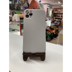 Husă din silicon cu protecție pentru cameră pentru iPhone 11 Pro Max sură