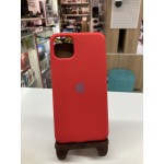 Husă din silicon cu protecție pentru cameră pentru iPhone 11 Pro Max Rosie