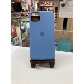 Husă din silicon cu protecție pentru cameră pentru iPhone 11 Pro Max Albastru-deschis