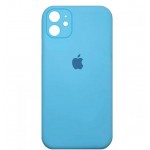 Husă spate cu logo pentru iPhone 11 Albastru-deschis
