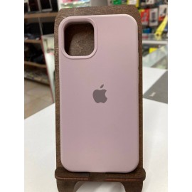 Husă din silicon cu protecție pentru cameră pentru iPhone 12 Mini Bej-închis
