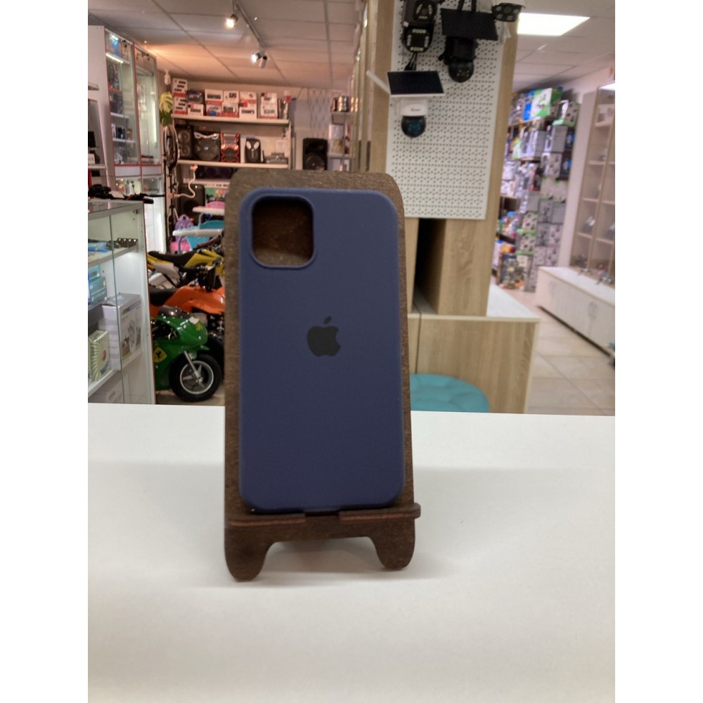 Husă din silicon cu protecție pentru cameră pentru iPhone 12 Mini Albastru-închis