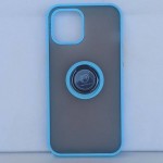 Husă de protecție Techsuit Glinth cu inel compatibil cu iphone 12 Pro Max Albastră