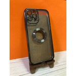 Husă De Protecție Cu Stecle La Camera Din Spate, Magnetică, Compatibilă Cu iPhone 12 Pro Max Neagra